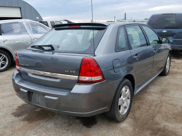1G1ZU64825F207873 - 2005 CHEVROLET MALIBU MAX 灰色 照片 4