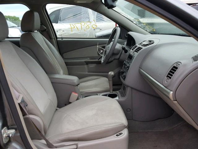 1G1ZU64825F207873 - 2005 CHEVROLET MALIBU MAX 灰色 照片 5
