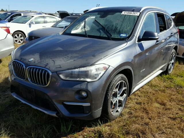 WBXHT3C31G5E56853 - 2016 BMW X1 XDRIVE2 BLACK photo 2