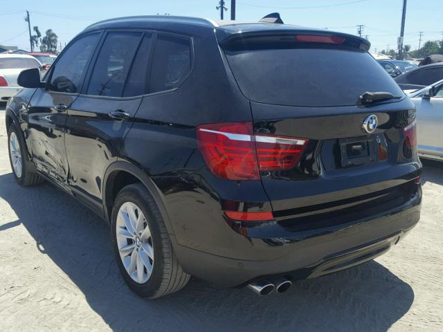 5UXWZ7C57H0U47564 - 2017 BMW X3 SDRIVE2 BLACK photo 3