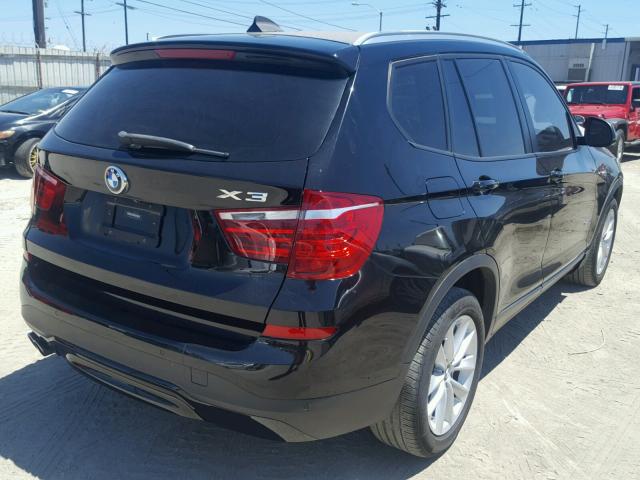 5UXWZ7C57H0U47564 - 2017 BMW X3 SDRIVE2 BLACK photo 4