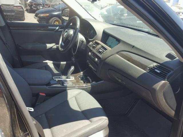 5UXWZ7C57H0U47564 - 2017 BMW X3 SDRIVE2 BLACK photo 5