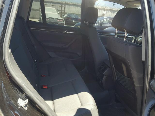 5UXWZ7C57H0U47564 - 2017 BMW X3 SDRIVE2 BLACK photo 6