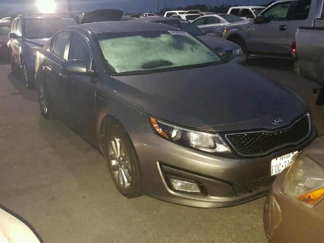 5XXGN4A72FG397530 - 2015 KIA OPTIMA EX GRAY photo 1