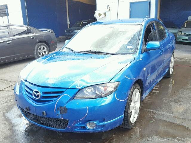 JM1BK323161411079 - 2006 MAZDA 3 BLUE photo 2