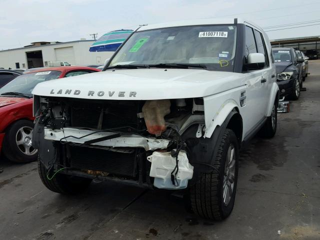 SALAG2D42DA679657 - 2013 LAND ROVER LR4 HSE WHITE photo 2