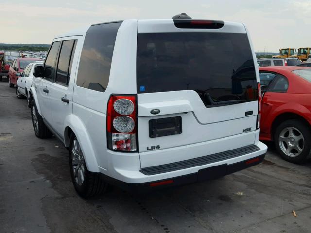 SALAG2D42DA679657 - 2013 LAND ROVER LR4 HSE WHITE photo 3