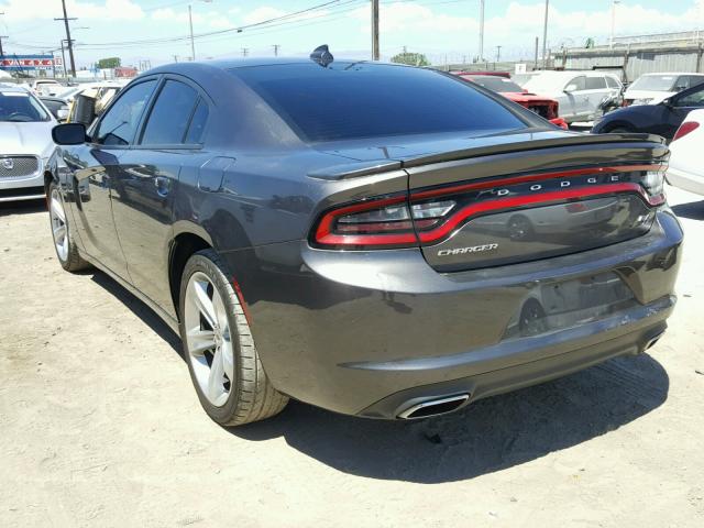 2C3CDXCT2HH563191 - 2017 DODGE CHARGER R/ GRAY photo 3