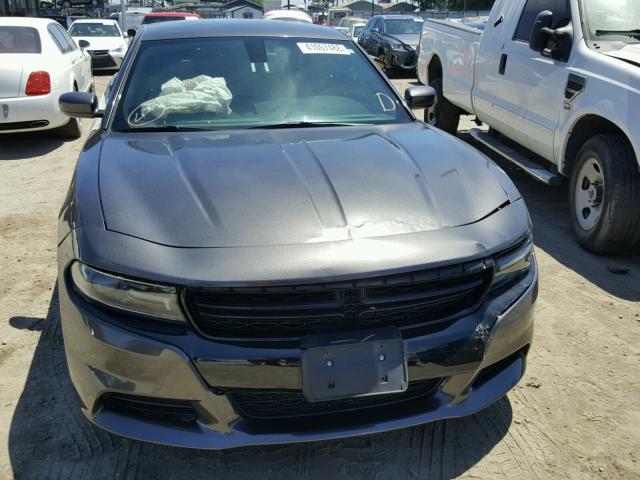 2C3CDXCT2HH563191 - 2017 DODGE CHARGER R/ GRAY photo 9