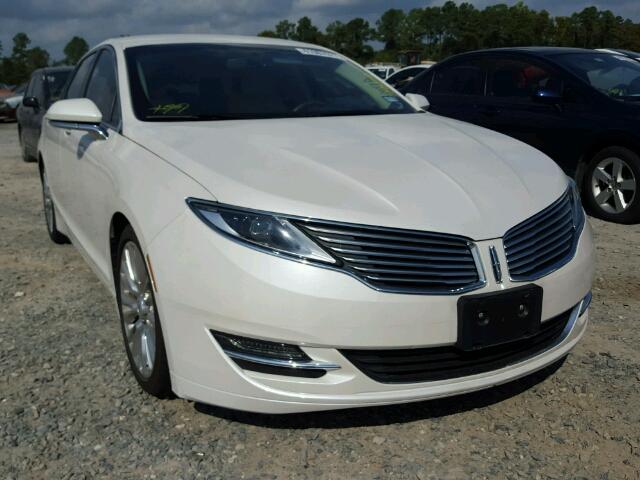 3LN6L2G90ER834841 - 2014 LINCOLN MKZ Blanco foto 1