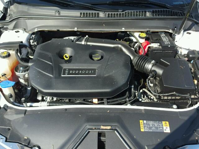 3LN6L2G90ER834841 - 2014 LINCOLN MKZ Blanco foto 7