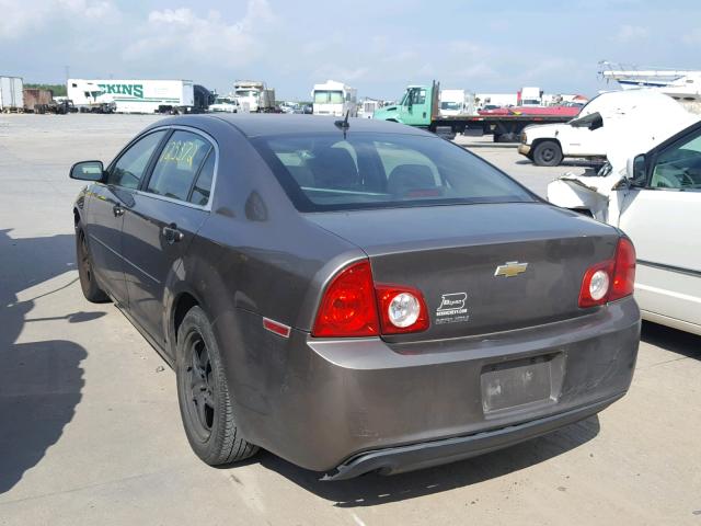 1G1ZB5E18BF227798 - 2011 CHEVROLET MALIBU LS 棕色 照片 3