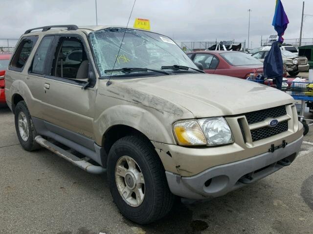 1FMYU70E11UC20250 - 2001 FORD EXPLORER S GOLD photo 1