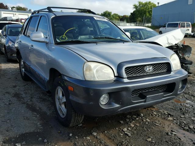 KM8SC13D43U415495 - 2003 HYUNDAI SANTA FE G SILVER photo 1