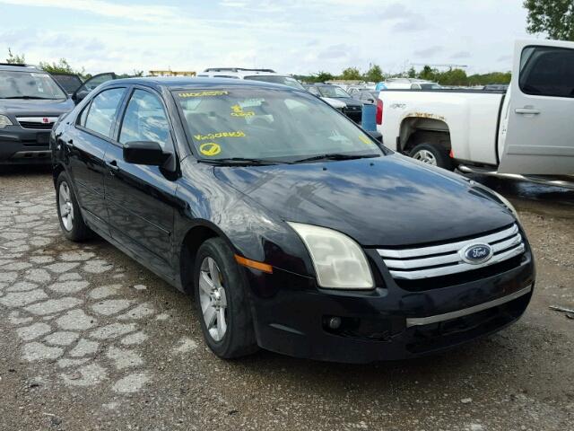 3FAHP07106R204468 - 2006 FORD FUSION SE BLACK photo 1