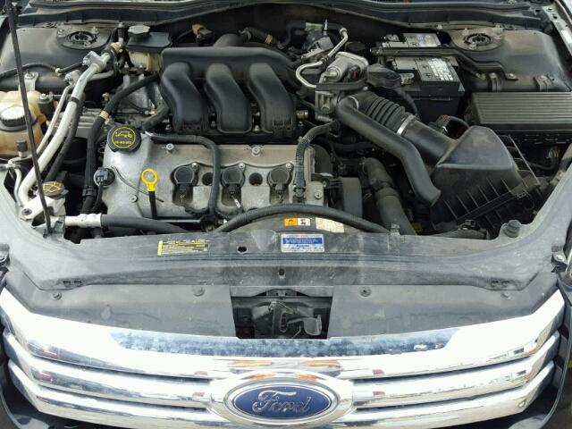 3FAHP07106R204468 - 2006 FORD FUSION SE BLACK photo 7