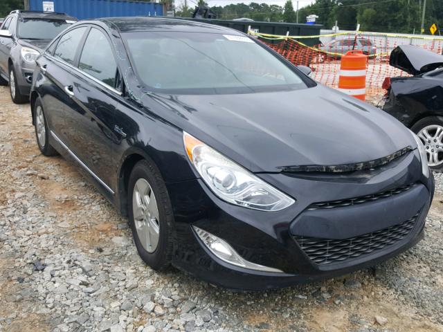 KMHEC4A4XBA003549 - 2011 HYUNDAI SONATA HYB BLACK photo 1