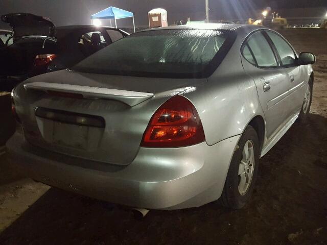 2G2WP552081169002 - 2008 PONTIAC GRAND PRIX SILVER photo 4