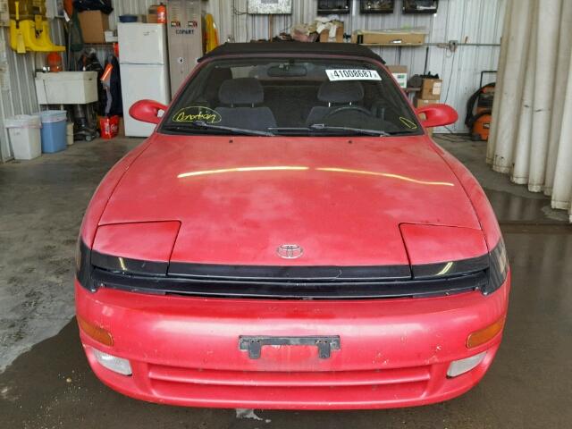 JT5ST87K5P0148883 - 1993 TOYOTA CELICA GT RED photo 9