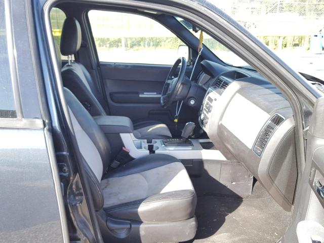 4M2CU97138KJ35519 - 2008 MERCURY MARINER PR GRAY photo 5