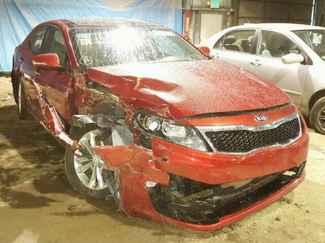 5XXGN4A78DG118238 - 2013 KIA OPTIMA EX RED photo 1