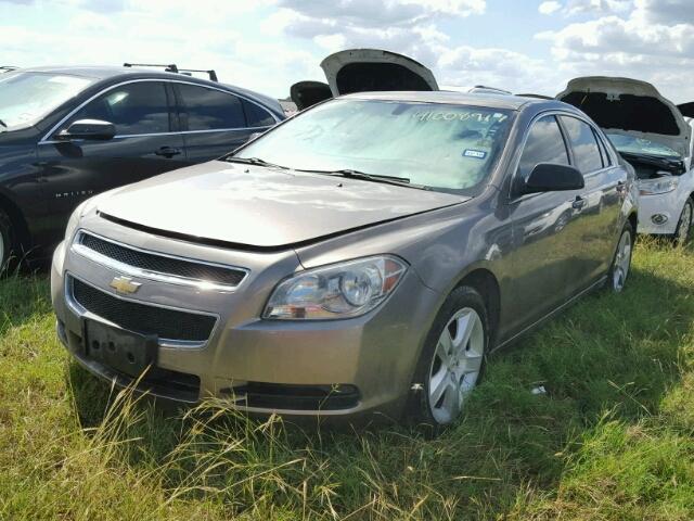 1G1ZB5EB6AF297727 - 2010 CHEVROLET MALIBU GRAY photo 2