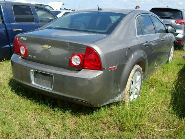 1G1ZB5EB6AF297727 - 2010 CHEVROLET MALIBU GRAY photo 4