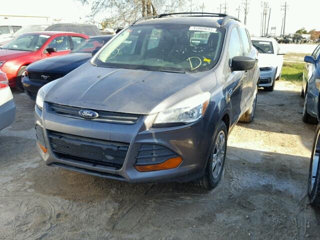 1FMCU0F7XDUA74428 - 2013 FORD ESCAPE GRAY photo 2