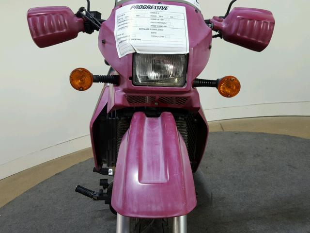 JKAKLEA147DA33894 - 2007 KAWASAKI KL650 A RED photo 15