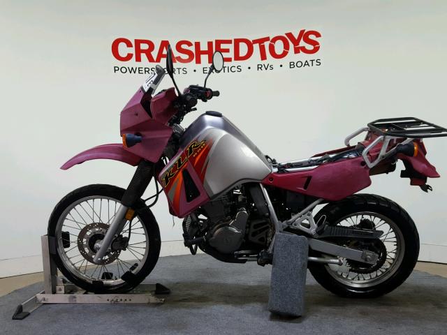 JKAKLEA147DA33894 - 2007 KAWASAKI KL650 A RED photo 5