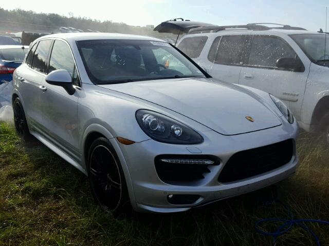 WP1AD2A2XDLA72203 - 2013 PORSCHE CAYENNE SILVER photo 1