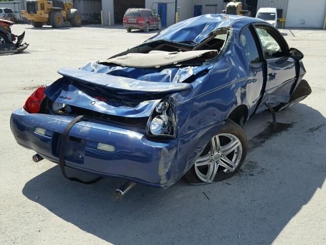 2G1WX12K739452735 - 2003 CHEVROLET MONTE CARL BLUE photo 4