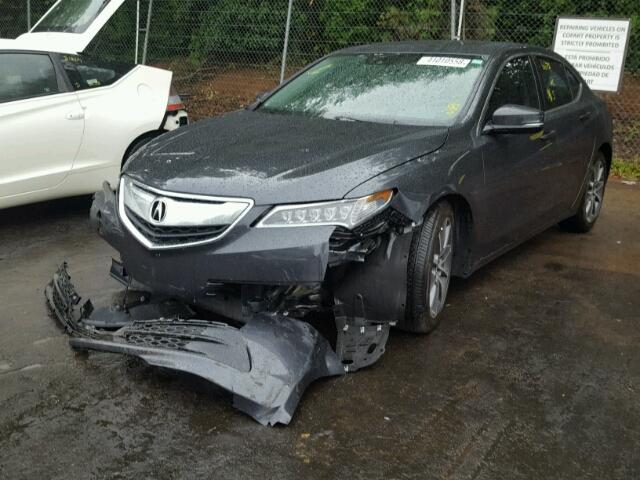 19UUB2F56GA008670 - 2016 ACURA TLX TECH CHARCOAL photo 2