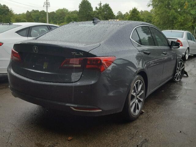 19UUB2F56GA008670 - 2016 ACURA TLX TECH CHARCOAL photo 4