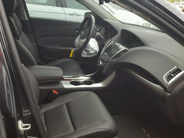 19UUB2F56GA008670 - 2016 ACURA TLX TECH CHARCOAL photo 5