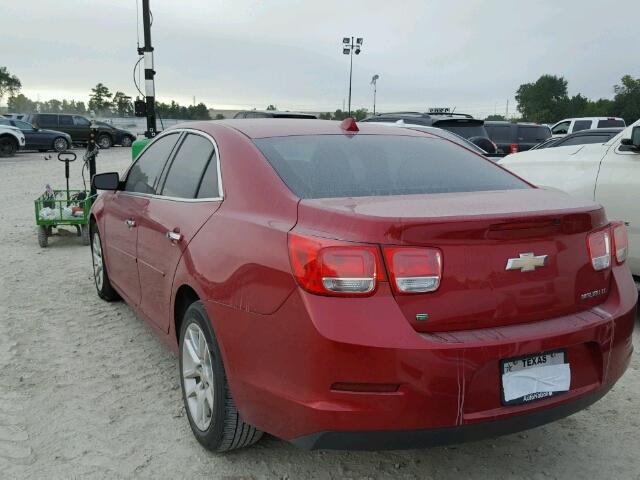 1G11C5SLXEF291717 - 2014 CHEVROLET MALIBU 1LT RED photo 3