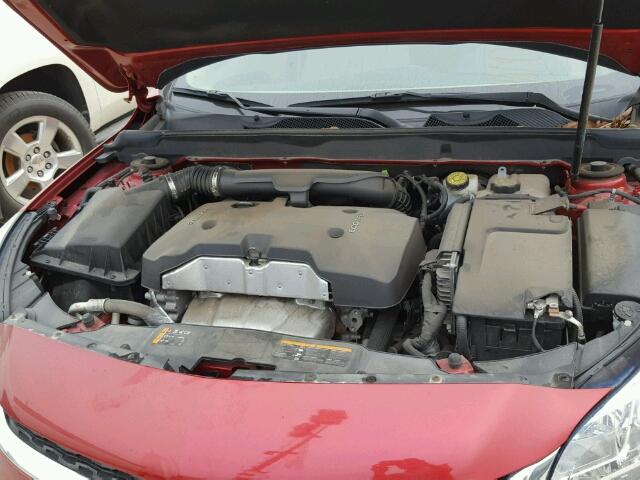 1G11C5SLXEF291717 - 2014 CHEVROLET MALIBU 1LT RED photo 7