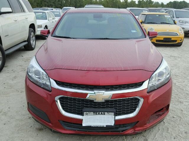 1G11C5SLXEF291717 - 2014 CHEVROLET MALIBU 1LT RED photo 9