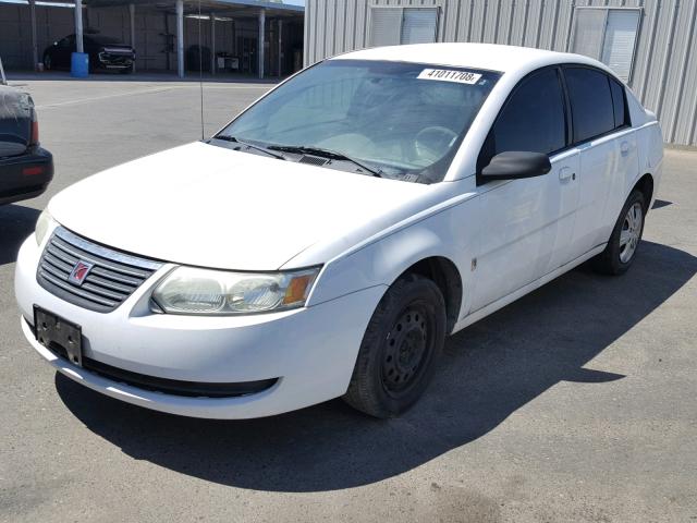 1G8AJ55F66Z138006 - 2006 SATURN ION LEVEL WHITE photo 2