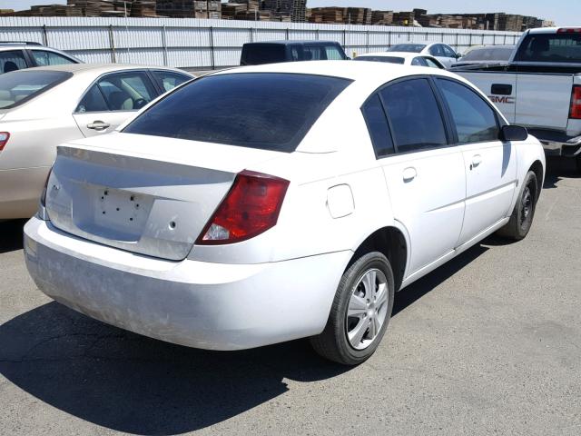 1G8AJ55F66Z138006 - 2006 SATURN ION LEVEL WHITE photo 4
