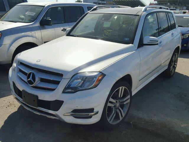 WDCGG5HB7FG426405 - 2015 MERCEDES-BENZ GLK 350 WHITE photo 2