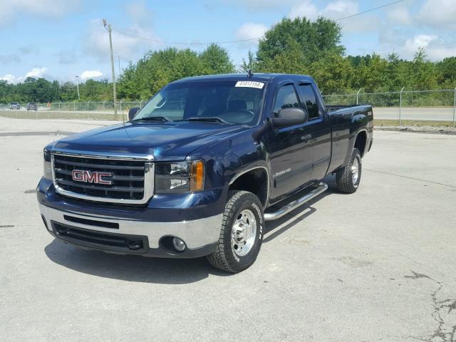 1GTHC29K57E603209 - 2007 GMC SIERRA C25 BLUE photo 2