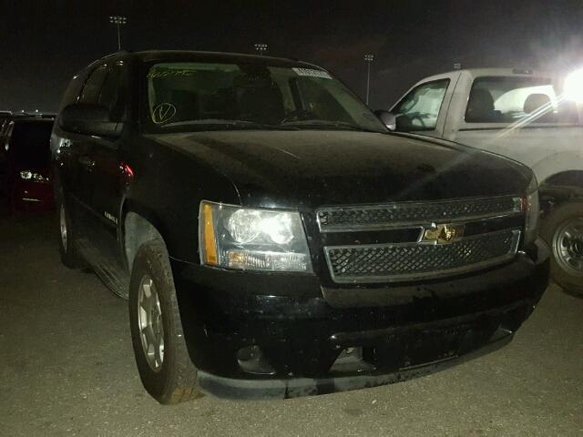 1GNFC13C39R185304 - 2009 CHEVROLET TAHOE C150 BLACK photo 1