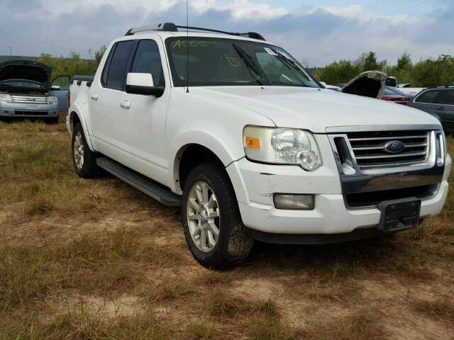 1FMEU33K67UA05565 - 2007 FORD EXPLORER S WHITE photo 1