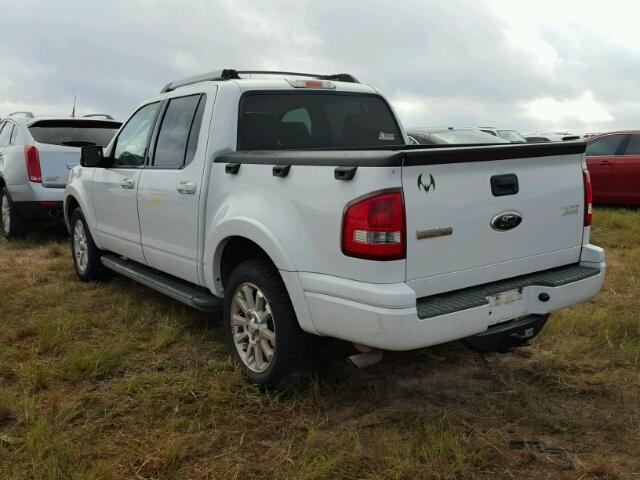 1FMEU33K67UA05565 - 2007 FORD EXPLORER S WHITE photo 3