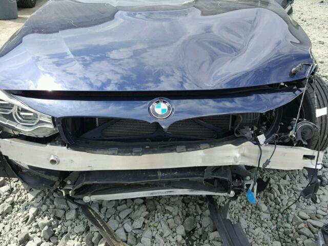 WBS3U9C56GP970460 - 2016 BMW M4 BLUE photo 7