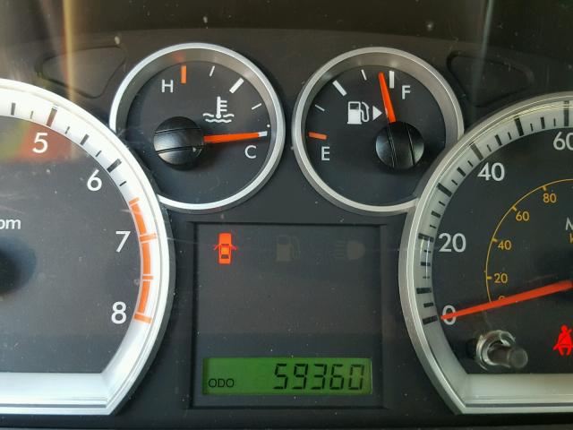 KL1TD66E19B620274 - 2009 CHEVROLET AVEO LS RED photo 8