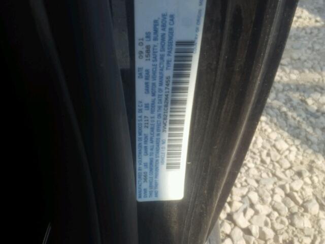 3VWCB21C82M417455 - 2002 VOLKSWAGEN NEW BEETLE 黑色 照片 10