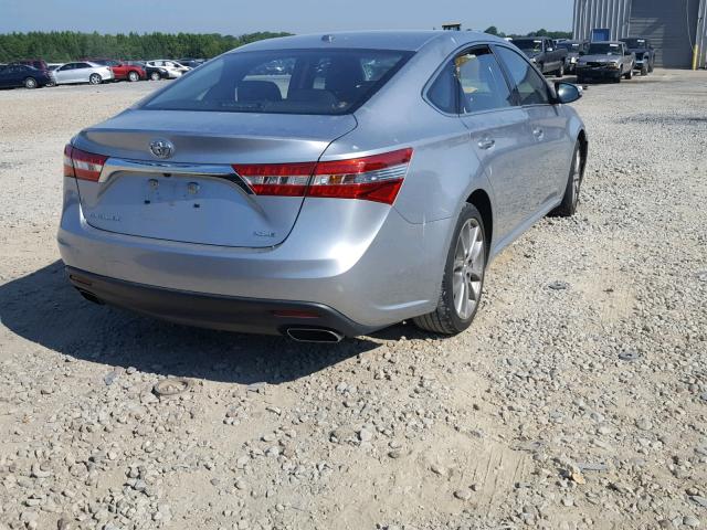 4T1BK1EBXFU137950 - 2015 TOYOTA AVALON XLE 银色 照片 4