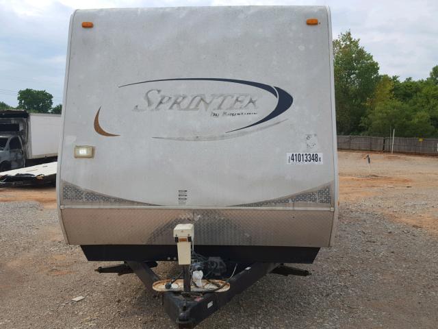 4YDT3102581532875 - 2008 KEYSTONE SPRINTER WHITE photo 7